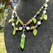 F014Etsy Flower Green Crystal Forest Fairy Necklace_ipsvogv.com