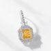 Square Ice Flower Cut High Carbon Diamond Earrings S925 Silver Earrings For Women_ipsvogv.com