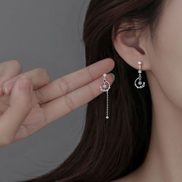 Asymmetric Tassel Women's Bow New Style, Small Fashion Grand, High-end, Light Luxury Earrings, Yiwu Accessories_ipsvogv.com