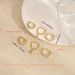 Unisex Hot Sales Real Gold Brass Electroplating Personality Creative Pig Nose Earrings For Women French Light Luxury Earrings_ipsvogv.com