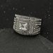 New 316 Stainless Steel Full 3D Colorful Diamond Fashion Personality Men's Ring_ipsvogv.com