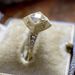 Sanjie Fashion Ins Wind Network Red Women's Handmade Ring Gold Plated Inlaid Square Diamond Is Good For Selling Jewelry_ipsvogv.com