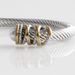 Hot Selling Stainless Steel Cable Wire Rope Men's And Women's Bracelets_ipsvogv.com