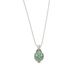 Personalized Carved Hollow Green Luminous Droplet Shaped Pendant Necklace Sweater Chain Special Accessory_ipsvogv.com
