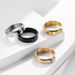 Men's Jewelry Simple Cross Rotatable Decompression Stainless Steel Ring To Relieve Anxiety Titanium Steel Hand Jewelry_ipsvogv.com