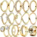 Popular Sterg Sier Golden Fashion Classic Ring Is Suitable for Ladies Designer Jewel Accessories Free Wholesale_ipsvogv.com