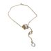 Korean Version Of Small Waist Necklace Women In 2023, New Niche High-end Collarbone Chain With Double Rings For Spring_ipsvogv.com