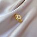 【 Real Gold 】 Chain Love Full Diamond with Adjustable Opening, Simple Handmade Ring, Couple's Pair Ring_ipsvogv.com