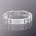 Men's Jewelry Stainless Steel Curved Bicycle Chain Cross Scripture Titanium Steel Bracelet Bracelet Bracelet Jewelry_ipsvogv.com