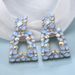 Retro fashion atmospheric metal diamond earrings for women gemstone earrings personality earrings_ipsvogv.com
