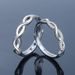 Octagonal Star Creative Fashion With Micro Setting Of White Stone Ring, Living Simple Couple Ring Jewelry_ipsvogv.com
