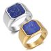 Hot Selling New Style Personality Fashion Natural Men's Ring Trendy Titanium Steel Jewelry_ipsvogv.com