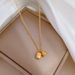 Body 【 Full Titanium Steel 】 Cold And Indifferent Lotus Root Penglai Minimalist Wind Furnace Genuine Gold Necklace 【 】 【 】 【 】_ipsvogv.com