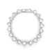 Hot Selling 11mm Heart Full Diamond Cuban Chain Alloy Rhinestone Punk Exaggerated Necklace Bracelet_ipsvogv.com