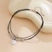 Fashionable Temperament, Irregular Pearl Pendant Niche And Simple CCB Bead Necklace, Choker_ipsvogv.com