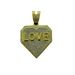 New Hot Selling Full Diamond Love Alloy Pendant, Personalized Trendy Gift, Unisex Necklace_ipsvogv.com