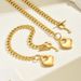Feng Lady Love Bracelet Necklace Set Personalized Electroplating Niche Design Clavicle Chain Handmade_ipsvogv.com