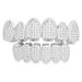 Hip Hop Copper Zircon Micro Inlaid Halloween Personality Exaggerated Hiphopgrills Braces_ipsvogv.com