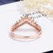 Recommends Pan's Same Style 925 Silver Diamond Platinum Rose Gold Shiny Princess Wish Ring Ring Female_ipsvogv.com
