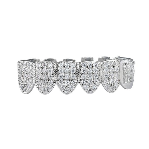 Unisex Hip Hop Braces Full Of Diamond Micro Inlaid Zircon Braces Halloween Makeup Gold Braces Hip Hop Braces_ipsvogv.com