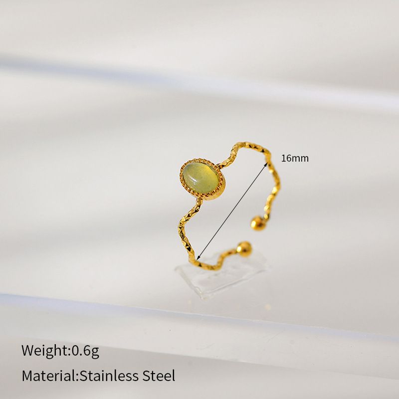 Women’s Jewelry Set Fashion Simple High End Light Luxury Temperament Women's Ring Stainless Steel Open Ring_ipsvogv.com