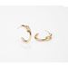 Simple style copper plated gold half circle C shaped personality accessories ins net red fashion earrings female_ipsvogv.com