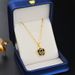 2021 Korean Version Of Three-layer Rose Titanium Steel Necklace With Personalized Collarbone Chain, Exquisite And_ipsvogv.com