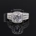 Women's Fashion Zircon Full Diamond Genuine Gold Plated Ring, Female Niche_ipsvogv.com