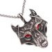 Celtic Wolf Head Necklace Viking Talisman Titanium Hanging Pendant Nordic Stainless Steel Chain Jewelry_ipsvogv.com