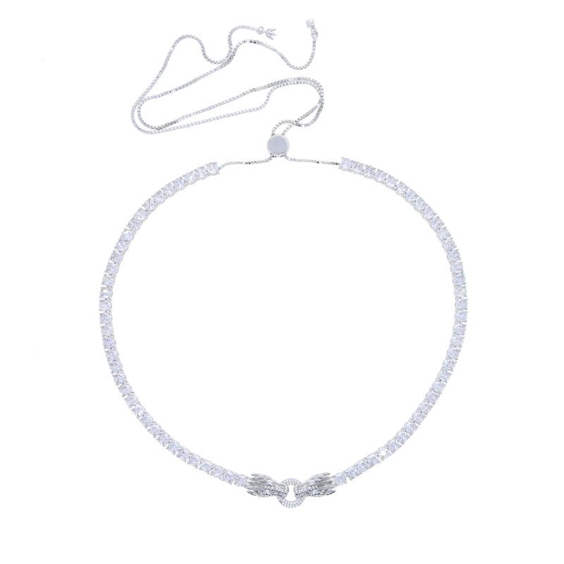 New Chinese Style Dragon 5mm Zircon Trend Men's Necklace_ipsvogv.com