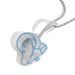 Unisex New Product Goat Pendant Hip Hop Jewelry Micro Inlaid Zircon Personality Men's Trendy Animal Necklace Hip Hop Accessories_ipsvogv.com