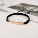 Men And Women's Jewelry Fashion Bracelet Female Stainless Steel Personality Simple All Match Smooth Surface Engraving Couple Titanium Steel Jewelry_ipsvogv.com