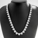 Hot Selling 11mm Heart Full Diamond Cuban Chain Alloy Rhinestone Punk Exaggerated Necklace Bracelet_ipsvogv.com