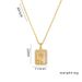 French Style Titanium Steel Inlaid True Fritillaria Rose Necklace For Women, Fashionable High-end, Niche And Exquisite_ipsvogv.com