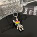 Mobile Mechanical Rabbit Necklace Men, Hip-hop Trendy Accessories For Women, Niche Design, Instagram Couple Sweater_ipsvogv.com