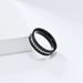 Fashion high end luxury full diamond titanium steel ring ring men and women couple ring wedding engagement hand jewelry_ipsvogv.com