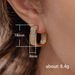 Cao Shi's Light Luxury Micro Inlaid Zircon Earrings, Popular Young Women's Fashion Earrings And Ornaments_ipsvogv.com