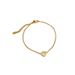 【 Full body titanium steel 】 Dong Men Men's personalized temperament, Sen series love, small zircon bracelet, female_ipsvogv.com