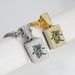 National trend mahjong pendant is popular Cuban chain is the same for men and women. Niche hip hop style accessories_ipsvogv.com