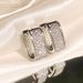Designer's New Square Light Luxury Earrings Copper Micro-inset Zircon Ear Buckle Simple And Versatile High-grade Earrings_ipsvogv.com