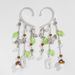 Accessories Forest Ins Style Elf Ear Hanging Bohemian Mushroom Tassel Chain Earrings Without Earholes_ipsvogv.com