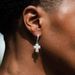 Style Simple Fashion New Cross Zircon Earrings Classic Men's Earrings Earrings Cross Supply_ipsvogv.com