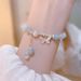 S Pure Silver Sea Salt Bracelet For Women With High Looks, Niche And Sweet Design, Butterfly Bracelet, Student Best_ipsvogv.com