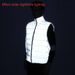 Men's Clothing Autumn And Winter Men And Women Reflective Silk Cotton Cotton Vest Couple Sports Cycling Night Running Warm Vest_ipsvogv.com