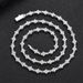 Hip Hop Style Zircon Couple Personality High-end Niche Jewelry Trend Single Row Chain Bracelet For Men_ipsvogv.com