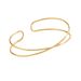 Minimalist personalized style women's armband with geometric double-layer hollow out and niche design, adjustable_ipsvogv.com
