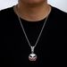 Halloween Pumpkin Skull Oil Drop Alloy Pendant With Exaggerated Personality, Men's Necklace Jewelry_ipsvogv.com