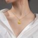 Body 【 Full Titanium Steel 】 Circular Small Snake Personality Extremely Simple Wind Furnace Real Gold Necklace Female 【 】_ipsvogv.com