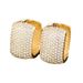 Cao Shichao's sparkling women's full diamond fashionable, simple, personalized. The earrings are cool and versatile,_ipsvogv.com