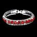 Women’s Jewelry Set Fashion Jewelry Silver Bracelet Colorful Shining Diamond Bracelet 480 Exquisite Bright Crystal_ipsvogv.com